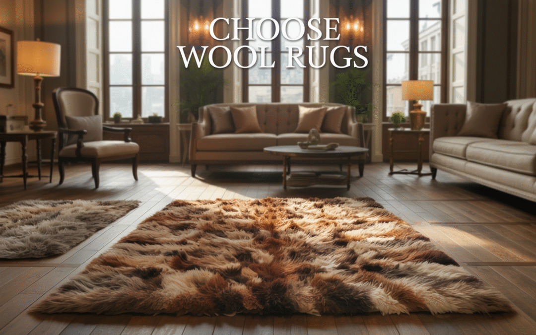 Top 5 Reasons to Choose Wool Rugs Over Synthetic Rugs